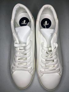 Thousand Fell Sneakers Women’s Size 9 White Faux Leather Low Top Lace Up Shoes